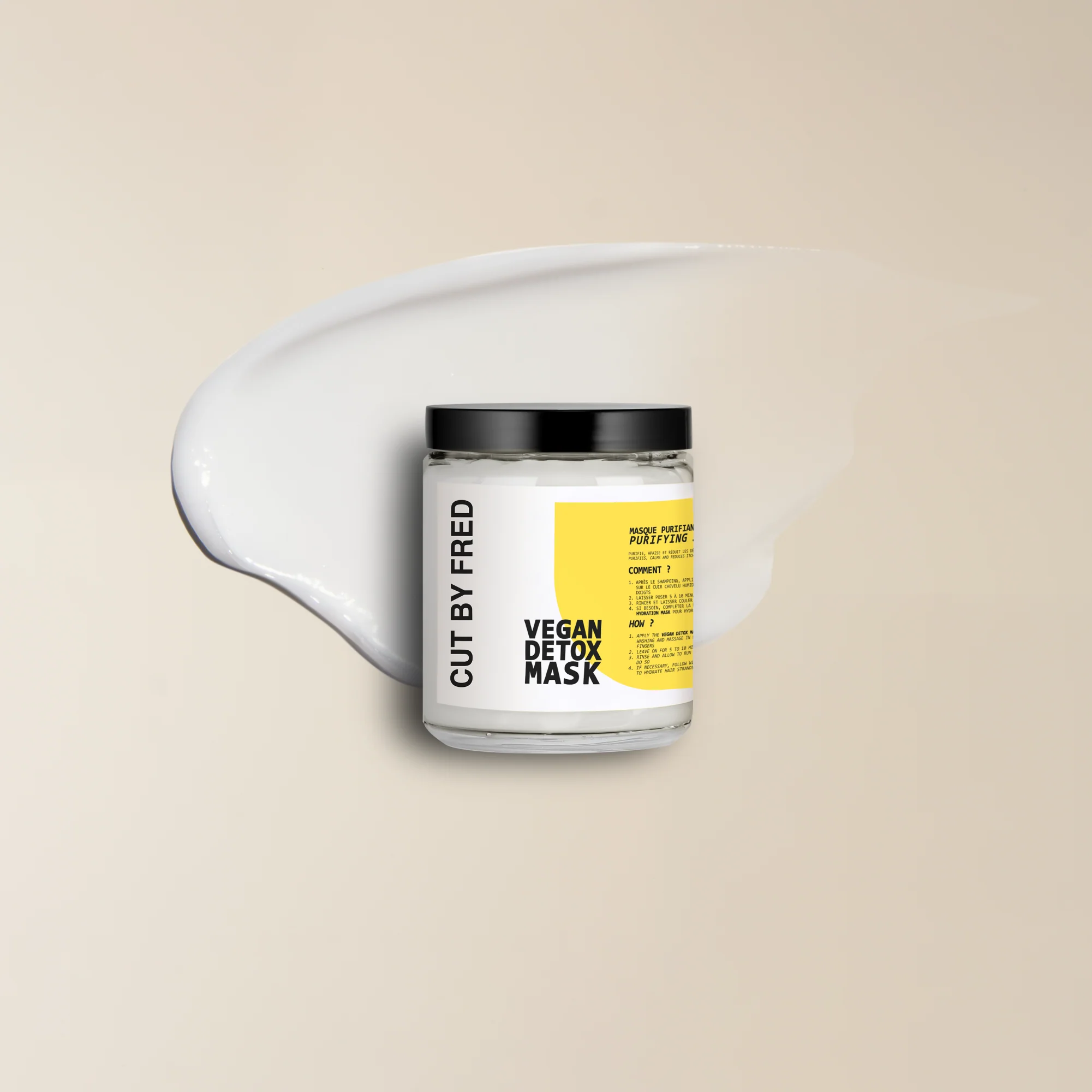 Vegan Detox Mask: Detoxifying Hair Mask - Image 2