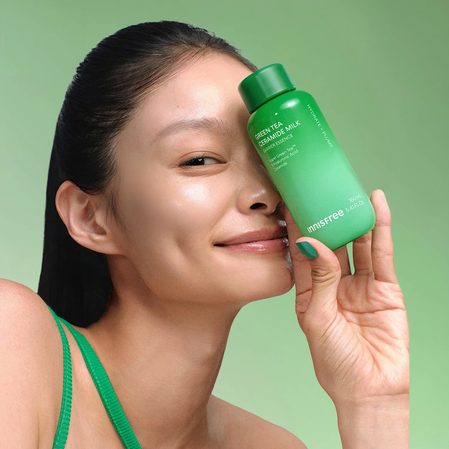 Green Tea Ceramide Milk Barrier Essence - Image 3