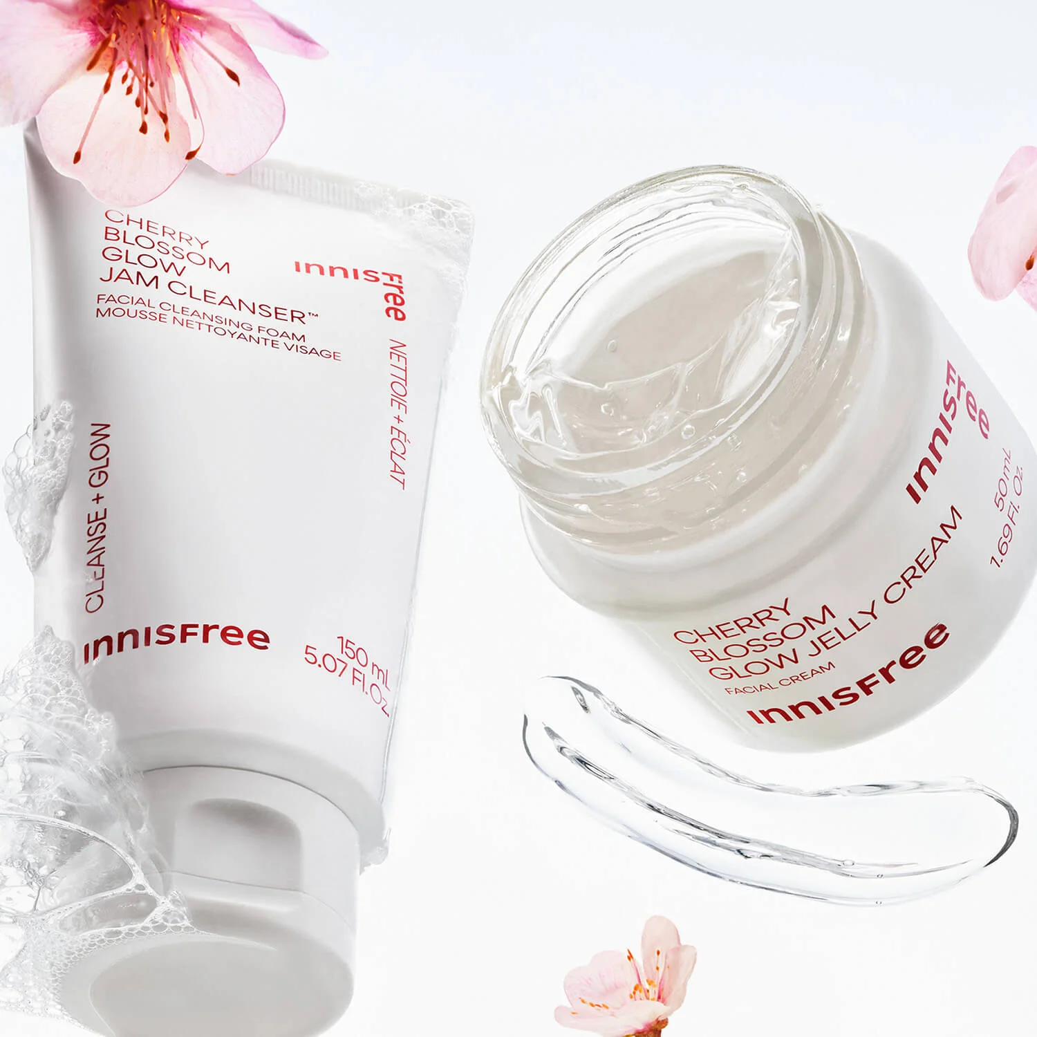 Cherry Blossom Glow Jelly Cream Gelée Hydratante - Image 4