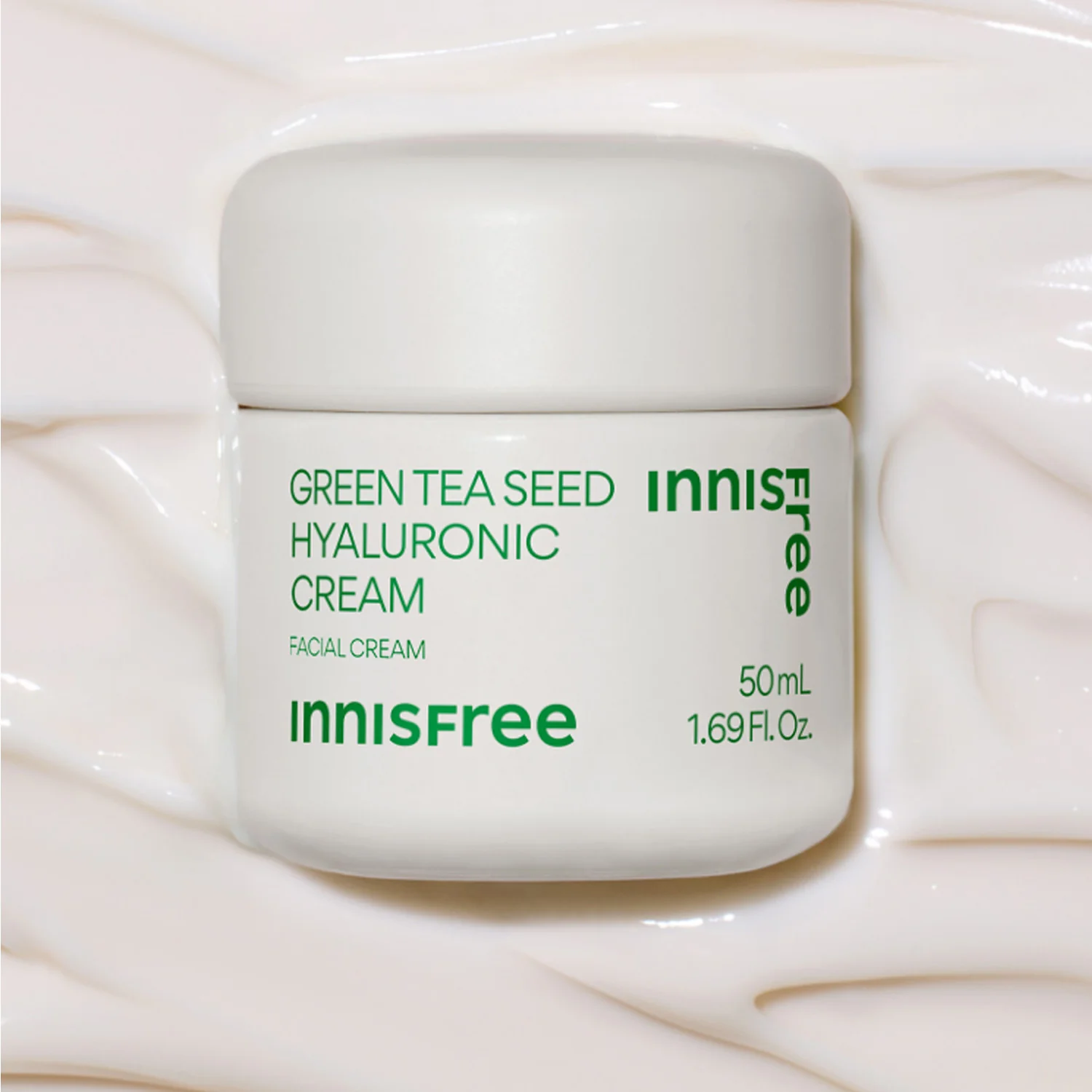 Green Tea Seed Hyaluronic Cream Crème Hydratante - Image 3