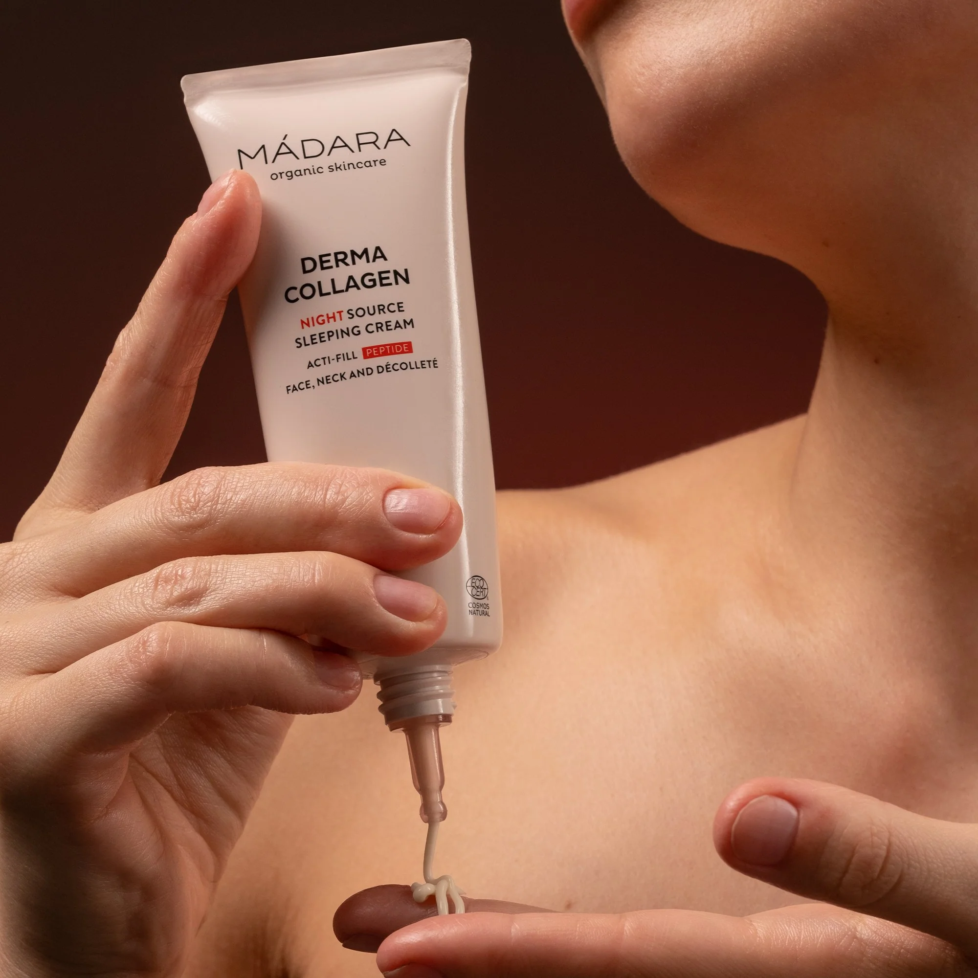 Derma Collagen Night Source Sleeping Cream Crème de Nuit - Image 3