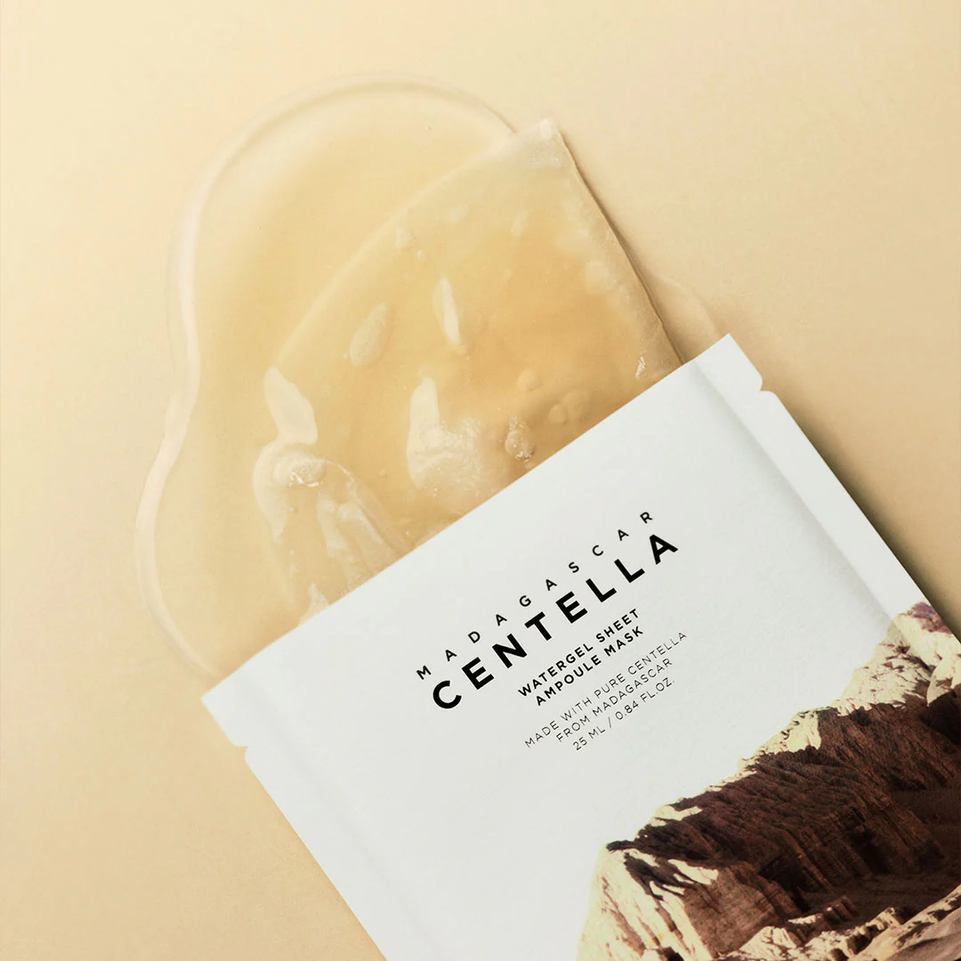 Water Centella Watergel Sheet Ampoule Mask Soothing Mask - Image 2